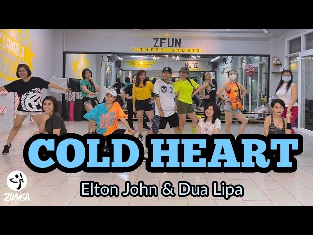 COLD HEART by Elton John & Dua Lipa | Zumba Fitness | Kelvin Leal