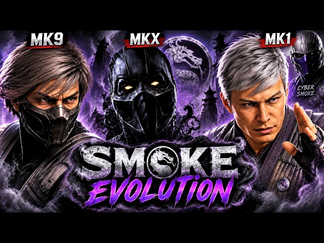 Smoke Evolution in Mortal Kombat (MK9 → MKX → MK1)