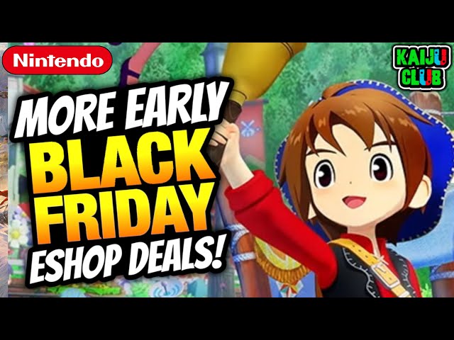 MORE EARLY BLACK FRIDAY DEALS: New Nintendo Switch eShop Deals Are Now LIVE!