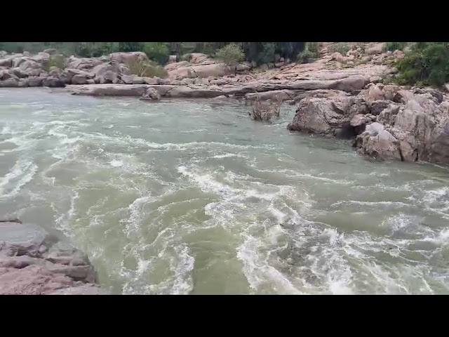 Tungabhadra river, Hampi #river #water #god 