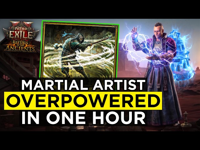 This Monk Build is Unstoppable in Path of Exile 2, Martial Artist Act 1 to Endgame!