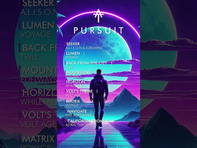 PURSUIT - A Chill Synthwave Mix For A Better Year  #astralthrob #retrowave #bestsynthwavechannel