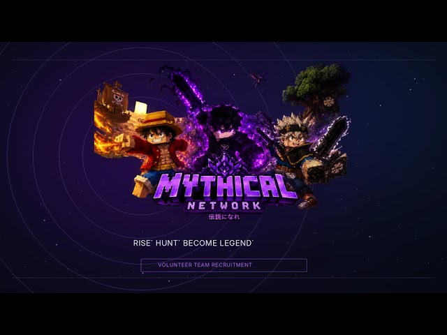 Mythical Network Is Recruiting! Join Our Minecraft RPG Staff Team