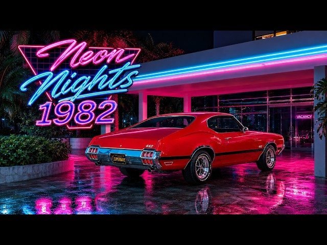Neon Nights 1982 - Synthwave mix | Retrowave | 80s Retro Vibes [SUPERWAVE]