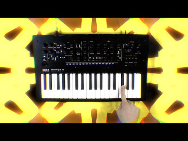 A song made 100% with the Minilogue XD