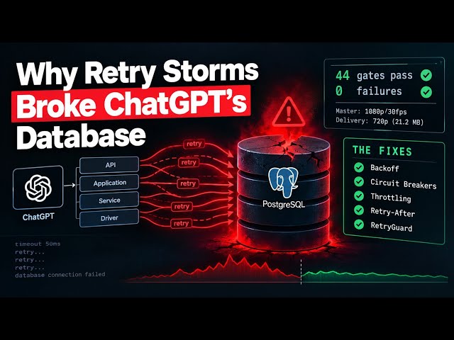 Why Retry Storms Broke ChatGPT's Database