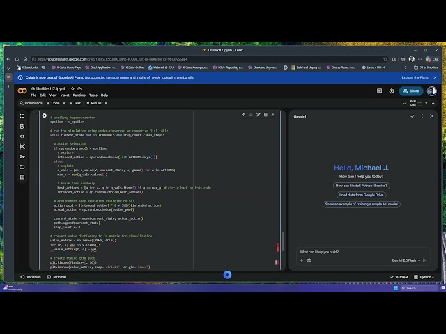 MLAS 500, Dynamic Programming and Reinforcement Learning, Part B