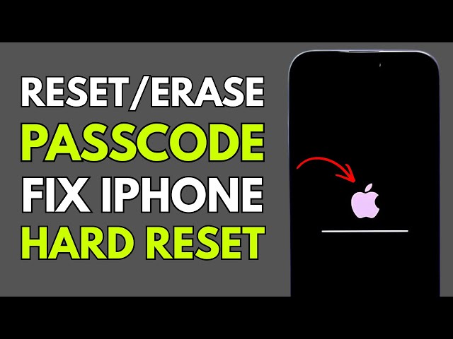 How to Hard Reset Your Locked iPhone 4/5/6/7/8X Without Computer | No Data Loss | Unlock Support 