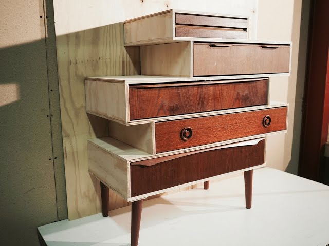 DIY: Fra gamle skuffer til ny kommode