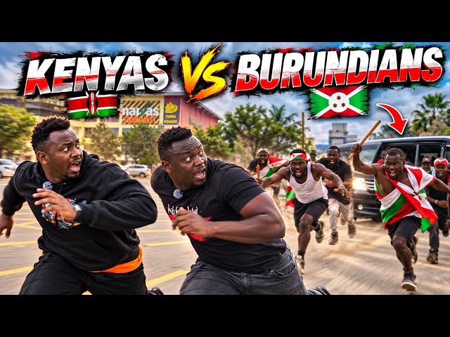 🔥 KENYANS vs BURUNDIANS: WE GOT CHASED? 😱🇰🇪🇧🇮  Dr. Castro & Eddy 