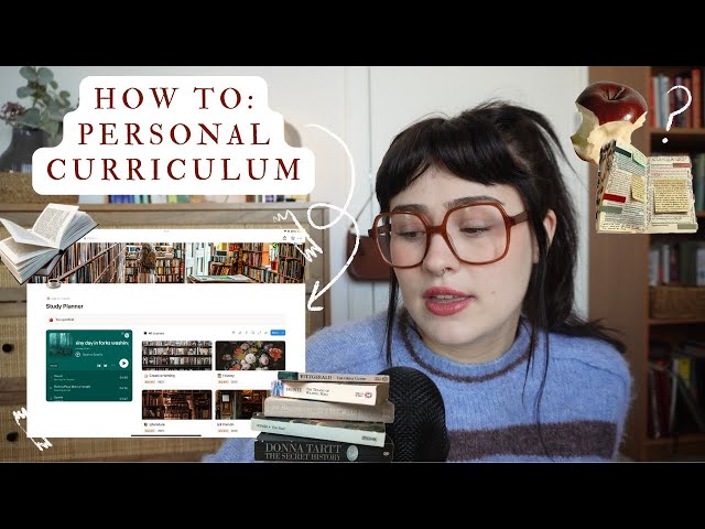 how to: build a personal curriculum 🖋️☕️