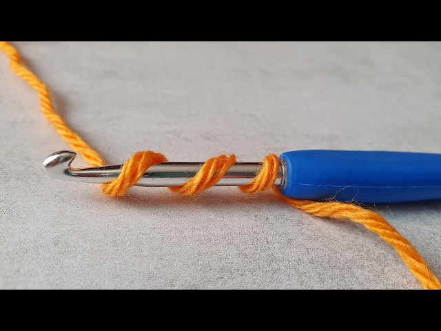 I found this stitch for you! This is how they crochet in Japan. Simple and beautiful! Crochet.