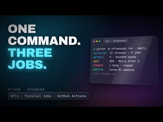 Stop Checking Releases Manually: Build a Python Automation Pipeline