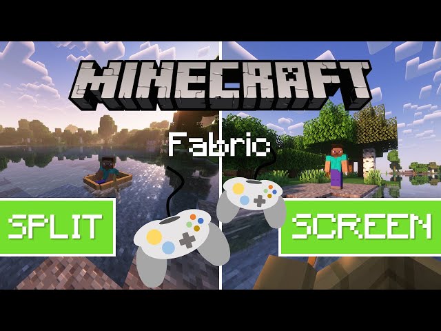 Easy Minecraft Splitscreen on PC (Fabric)