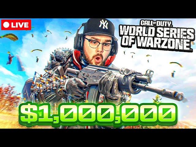 🔴 LIVE - 👑 $1,000,000 WORLD SERIES OF WARZONE! 👑 (REGIONAL FINAL)