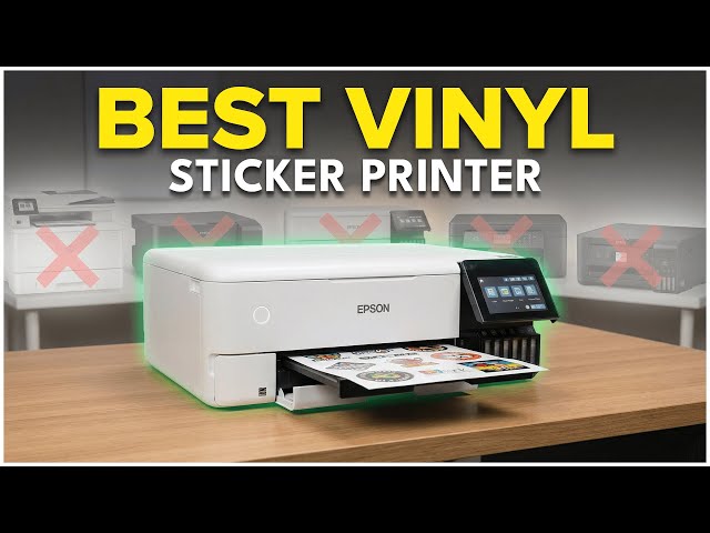 Best Printer for Vinyl Stickers in 2026 (Tested & Compared)