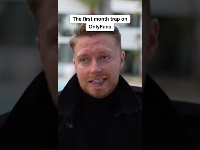 Full Video 👇 The first month trap on OnlyFans #onlyfans #creatoreconomy #contentcreator