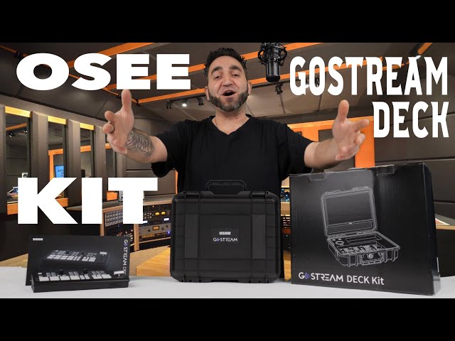 Osee GoStream Deck Kit: The Ultimate LIVE Streaming Setup Upgrade
