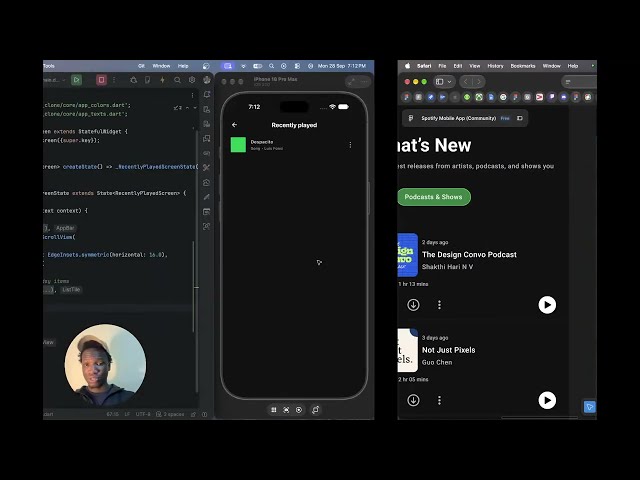We Are Building Spotify From Scratch in Flutter - LIVE CODING 🔴 [No Ai]