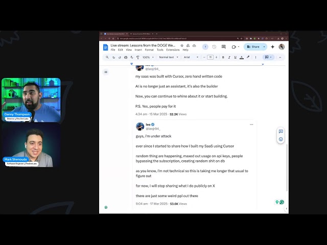 DOGE Hack! Next.js Lessons For Software Developers
