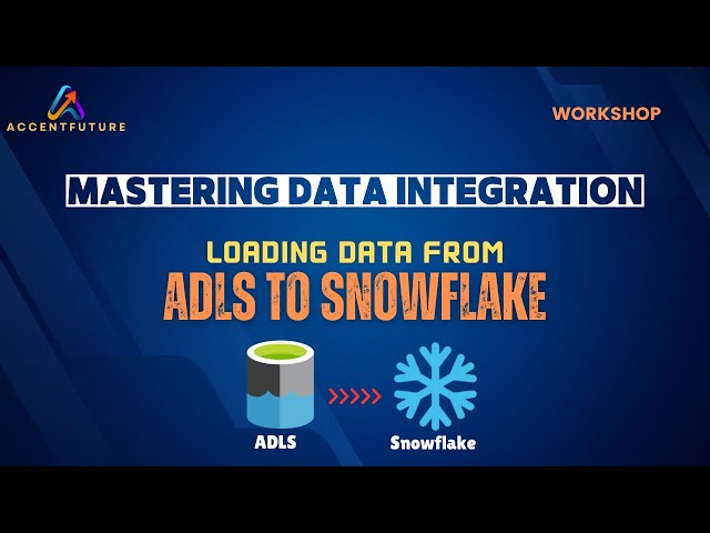 Master Data Integration Step by Step Tutorial to Load Data from Azure Data Lake Storage to Snowflake