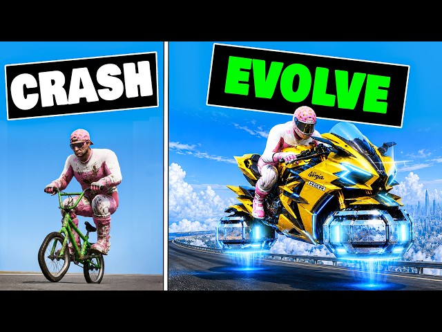 Every Time I Crash, My Bike EVOLVES in GTA 5