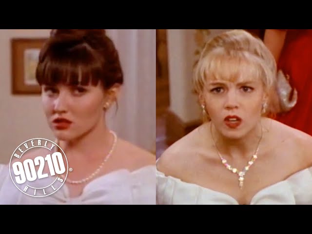 Brenda and Kelly Show Up in the Same Dress