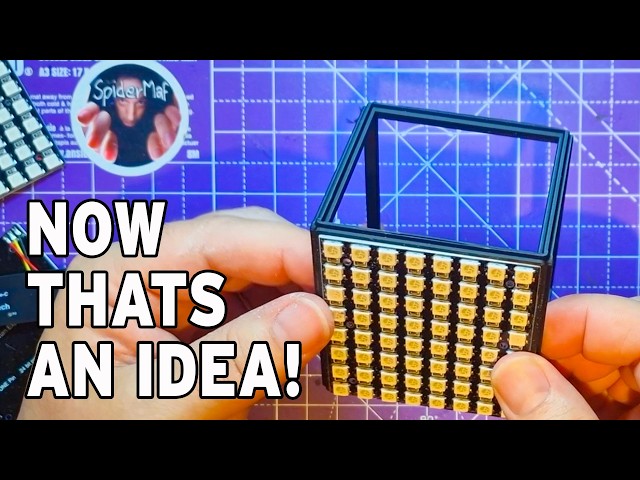 I Turned £20 of AliExpress RGB Panels Into a WLED Cube