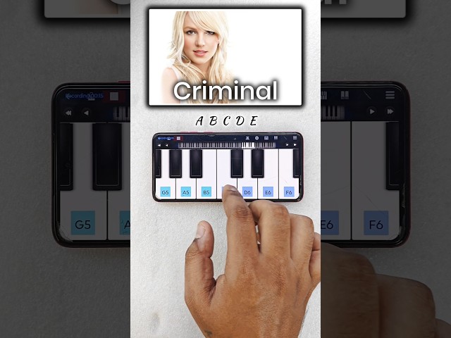 Criminal - Britney Spears Easy Tutorial