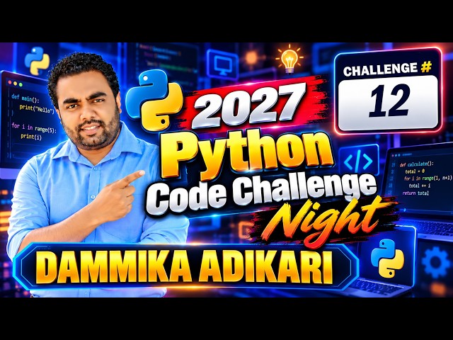 Python Code Challenge #12