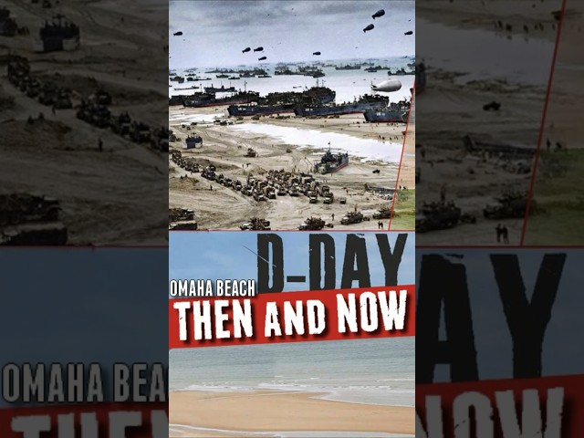Ultimate Omaha Beach Then and Now #military #utahbeach #omahabeach #swordbeach #thenandnow
