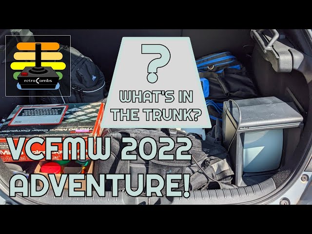 🧭🚗 My Road Trip to Vintage Computer Festival Midwest (VCFMW) 17 (2022)