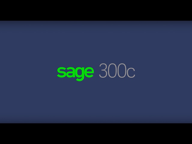 Sage 300c ERP  Get company-wide visibility. Collaborate with your team anytime, anywhere.