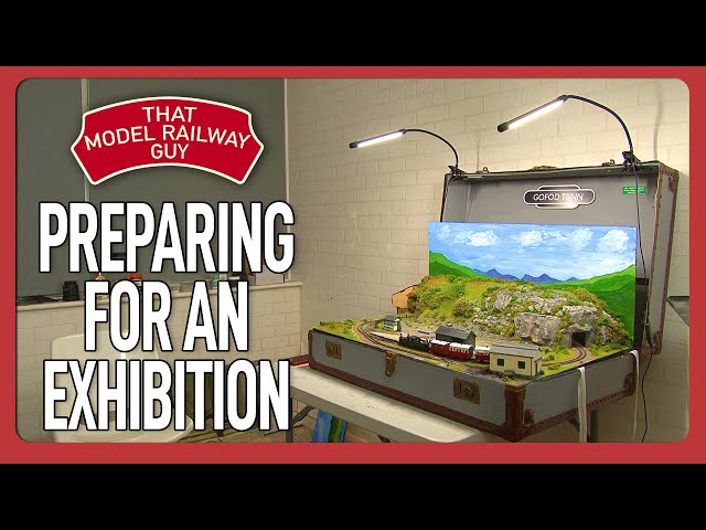 Preparing A Model Railway For An Exhibition! - Gofod Tynn - 009 Layout In A Suitcase