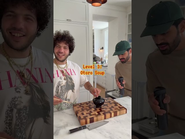 Eating the rarest tuna in the world! @benny blanco 🍣🥢🫶🏼