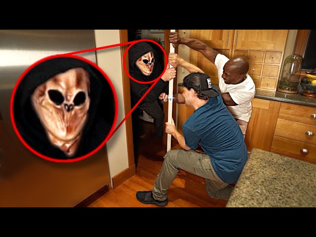 We Trapped KNOCK KNOCK in our Pantry! *SCARY*