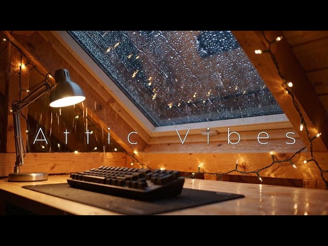 Coding Music For Deep Concentration - Alpha Waves And Ambient Rain Study Beats For Focus