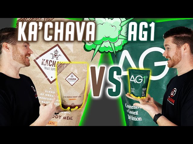 Ka'Chava VS Athletic Greens AG1 | Superfood Shake \ Drink | Who Wins?