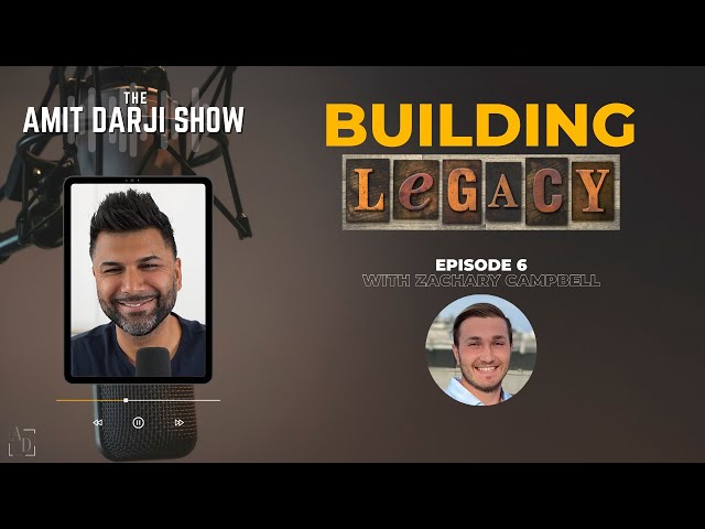 Man ditches school; Gets rich through Real Estate | Zack Campbell on the Amit Darji Show