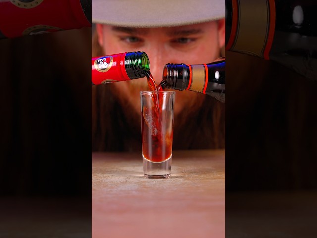 I put Stroh 80 and Cynar into a shot