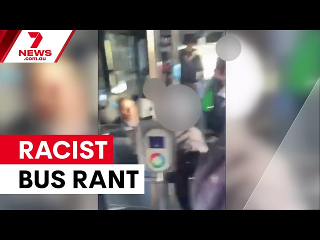 Man charged over racist bus rant at schoolgirl | 7NEWS