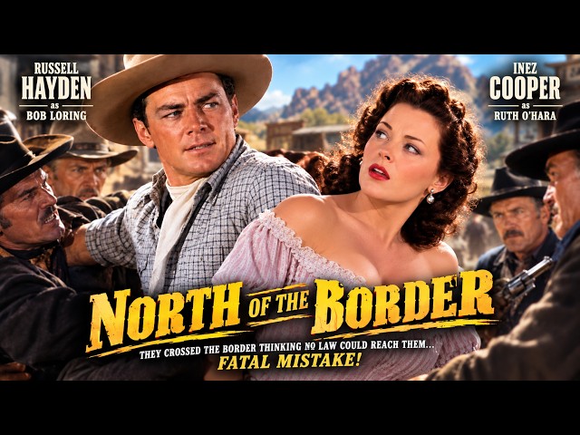 They Crossed the Border Thinking No Law Could Reach Them... Fatal Mistake!  North of the Border1946