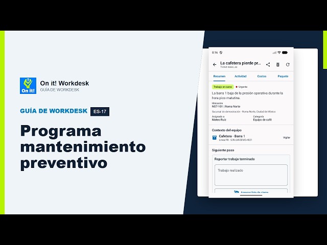 Programa mantenimiento preventivo