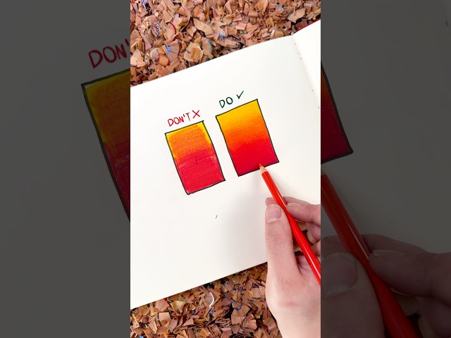 How to ACTUALLY blend pencils? | Kauczuk