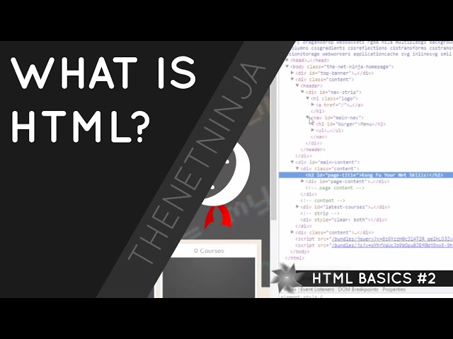 HTML Tutorial for Beginners 02 - What is HTML?