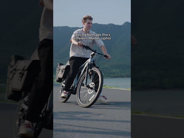 Built for the climb. ⛰️#fiido  #ebike  #FiidoNomadsPro #EBikeClimb #UphillTest #uphilloffroad