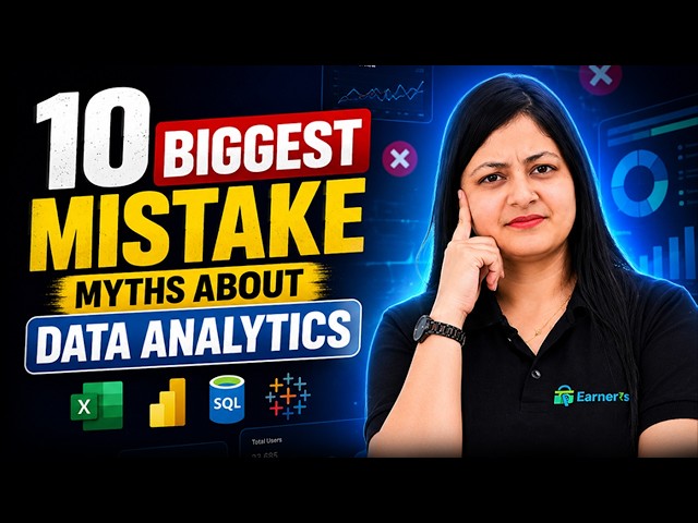 10 Biggest Myths About Data Analytics Explained | Beginner Guide 2026
