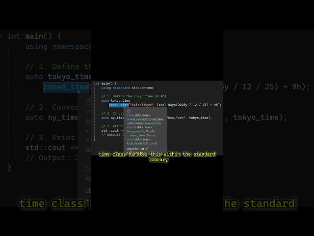 Time Zone Conversions in C++20 ✨