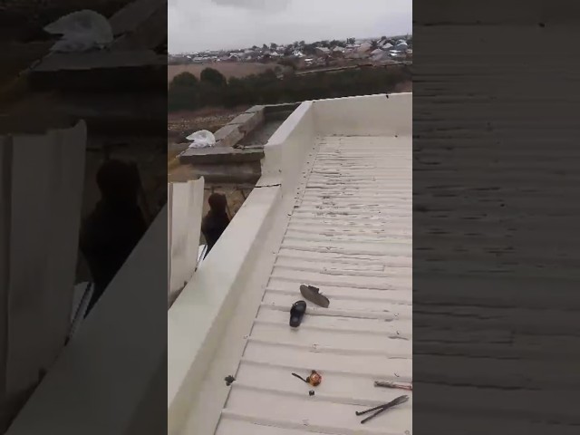 HOW TO INSTALL A HIDDEN ROOF ON A DUPLEX #roof #construction
