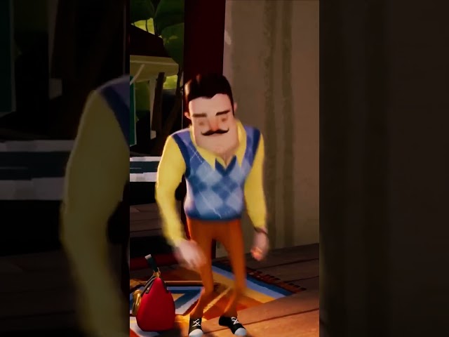 Mr Peterson is Devastated! Hello Neighbor Hide & Seek #shorts #helloneighbor